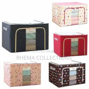 100l Laundry/Mobile Wardrobe Box (Dual Zip Openings)