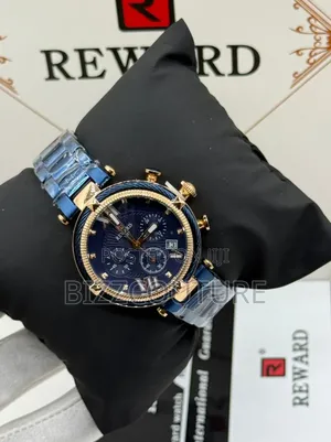 Original Rewardvip Blue Dial Chronograph Watch Available
