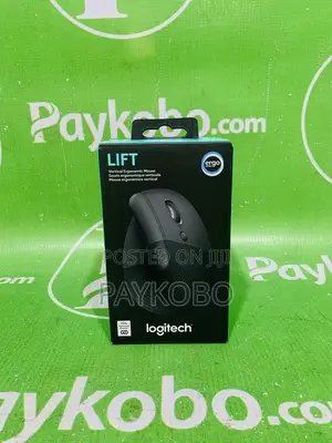 Logitech Lift Vertical Ergonomic Wireless Mouse (Graphite)