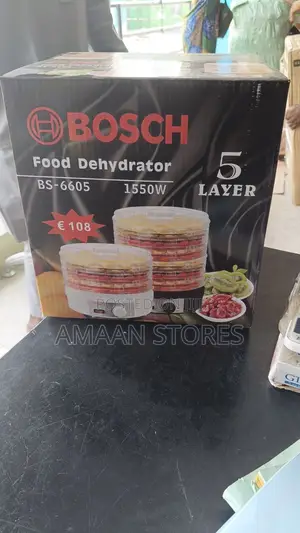 Bosch 5-Layer Food Dehydrator – 1550w Bs-6605