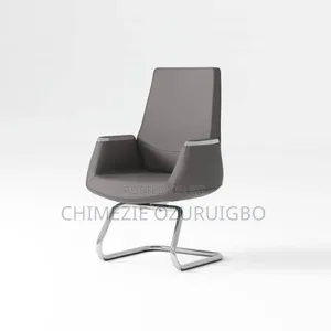 C-Leg Gray Executive Visitors Chair