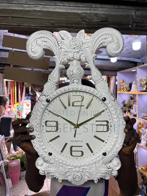 Tusk Wall Clock- White . A Statement Wall Clock