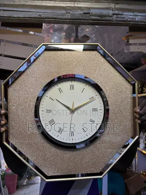 Glitter Clock - Maxi . A Luxury Wall Clock .