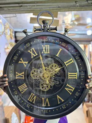 Luxury Rotor Gear Clock - Chairman . A Luxury Wall Clock .