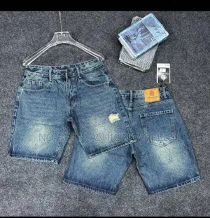 Blue Color Short Jeans