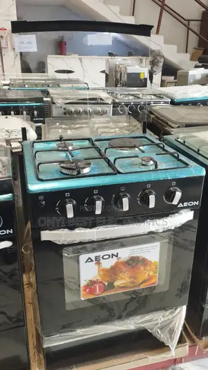 Aeon 60x60 3gas 1electric Gas Standing Cooker Agc6031