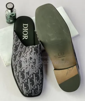 Dior Leather Half Shoe