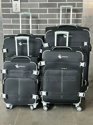 Stylish Luggage Set Fabric