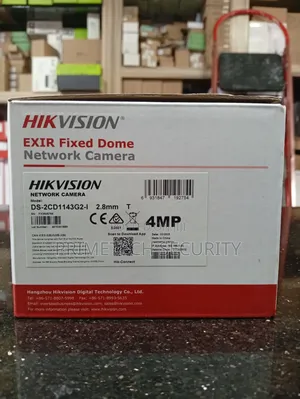 Hikvision 4mp Exir Fixed Dome Camera