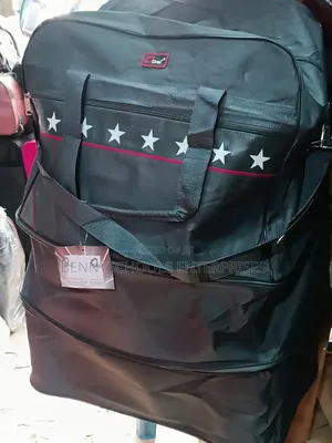Big Expandable Weightless Travel Luggage Bag With Strap