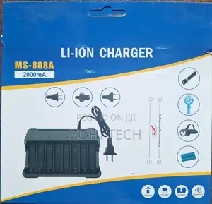 8 in 1 Lithium Battery Chager 18650