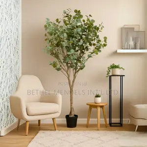 Elegant Artificial Eucalyptus Plant – 185cm