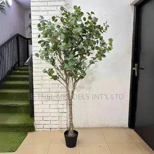 Elegant Artificial Eucalyptus Plant – 185cm