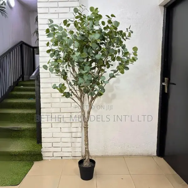 Elegant Artificial Eucalyptus Plant – 185cm