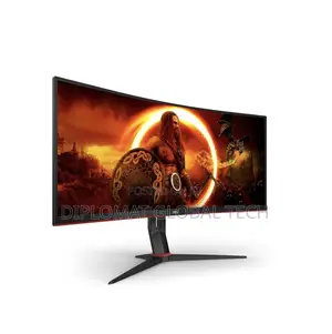 Aoc Gaming Cu34g2xp - 34 Inch WQHD Curved Monitor, Va, 180hz