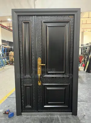 2 Step Copper Door Black Design