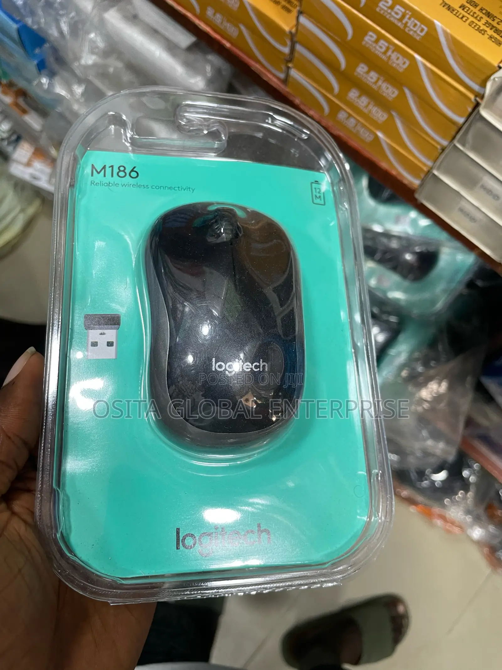 M186 Logitech Wireless Mouse