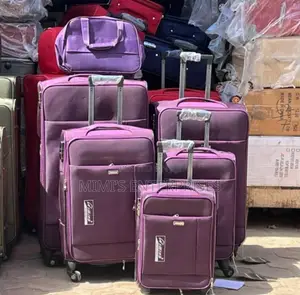 Luxury Luggage Set Fabric