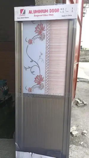 Luxury Half Glass Toilet Door