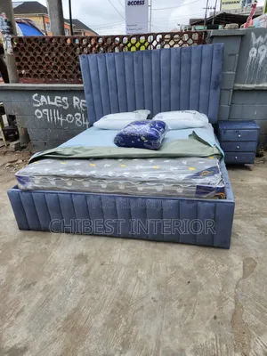 Luxury Six by Six Bed Frame With a Cupboard
