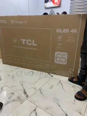 TCL 65” Google Tv – 65c655 | Sleek Design, Sharp Display