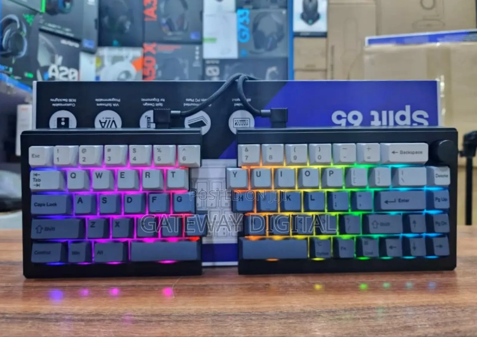 Epomaker Split65 Programmable Wireless Mechanical Keyboard