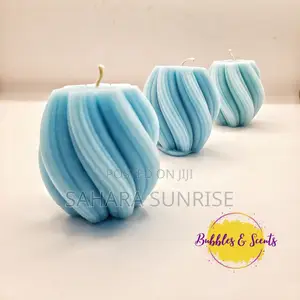 Mini Swirl Scented Candle