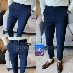 Fine Quality Plain Turkish Corporate Trousers