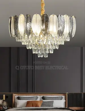 Crystal Chandelier Light Living Room and Dining Room Light