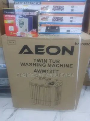 Aeon 13 Kg Twin Tub – Reliable Rugged, Gray Color