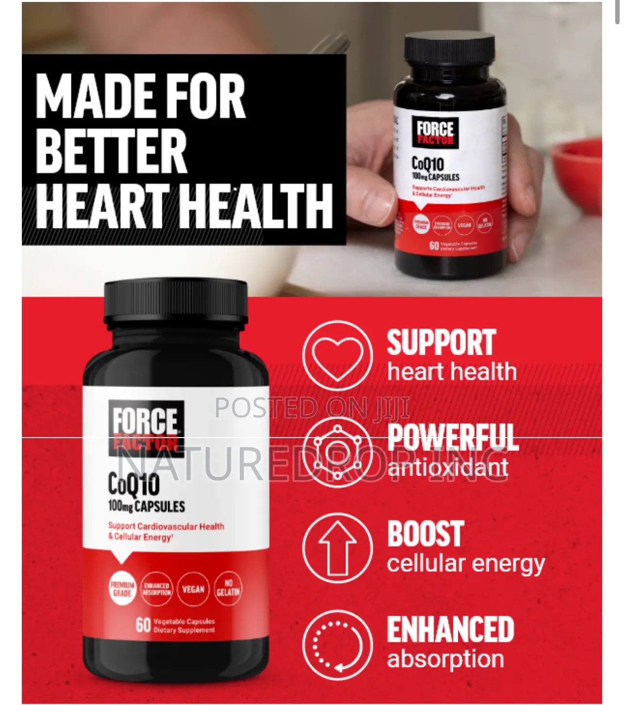 Coq10 by Force Factor 100mg