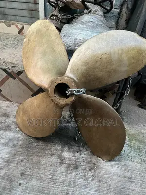Brass Ship Propeller (4 Blade)