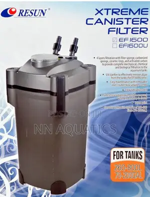 1600 U Canister Filter With Uv Light