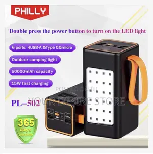 Philly 50000 Mah Power Charging Bank