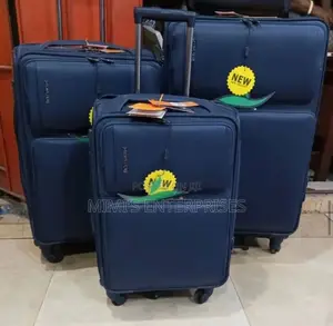 Leaves King Luggage Set Fabric