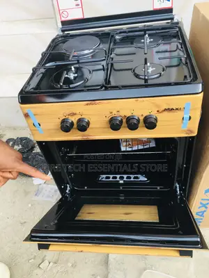Original Maxi 60/60 Wooden Style 3+1 Gas Cooker
