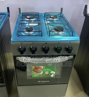 Brand New Tamashi 50 by 50 4 Burners Gas Cooker With Oven
