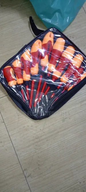 9 Pieces Insulated Electrical Durable Set Of Screw Drivers