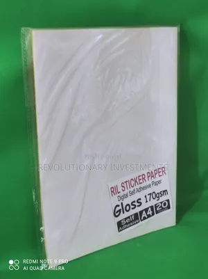 Inkjet/Laser Sticker Paper, 20 Sheets