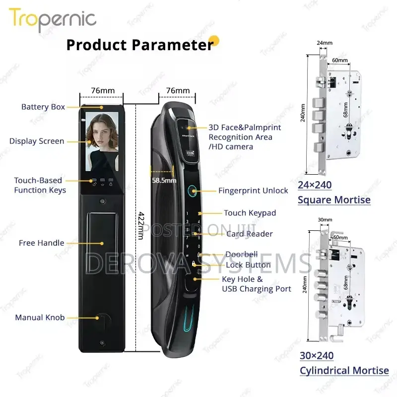 Smart Home Security Door Lock