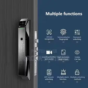 Smart Home Door Lock With Complete Accessories