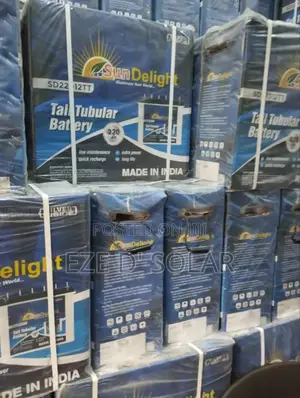 220ah/12v Sun Delight Solar Tubular Battery