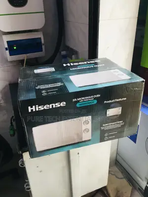 New Hisense 20liters Silver Microwave Oven
