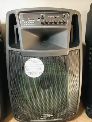 Modern Day 12" Trolley Speaker With Microphone