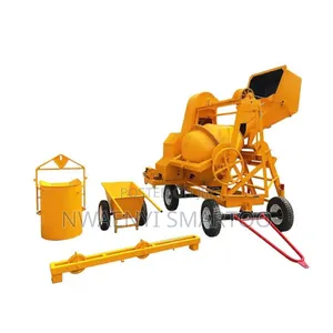 Concrete Mixer With Hoist