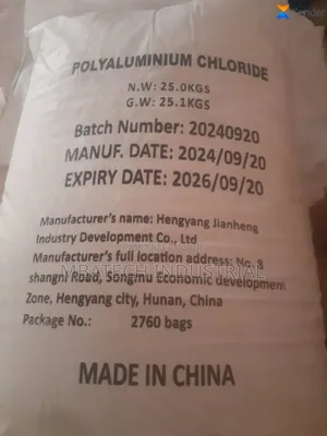 Poly Aluminum Chloride Pac