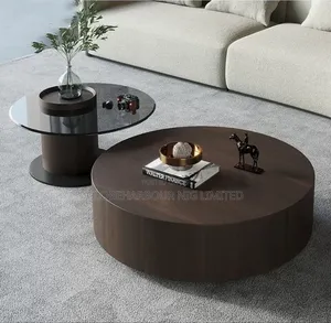 Luxury Center Console Table in Two in One