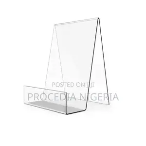 Acrylic Book Holder, Stand, Book Rack
