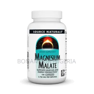 Source Naturals Magnesium Malate 3750mg X100 Caps
