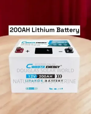 C Worth Solar Gel Lithium Battery 200ah